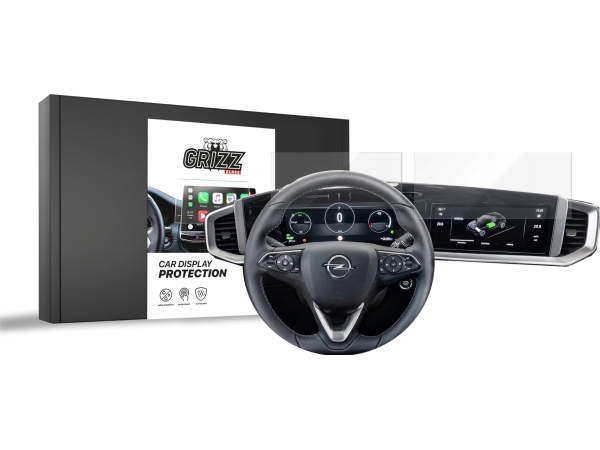 Grizzglass Cardisplay Protection Ceramic Film Til Opel Mokka 2 10" 2021 [2In1]