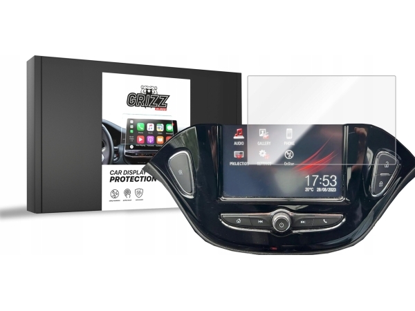 Grizzglass Keramik-Schutzfolie Cardisplay Protection Für Opel Adam 7" 2012-2019