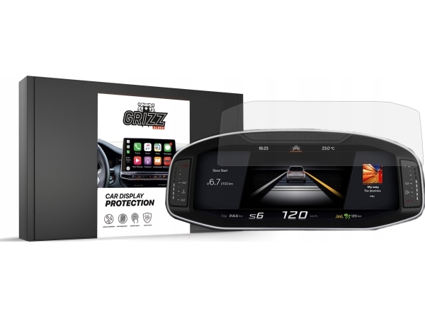 Grizzglass Keramikfolie Grizzglass Cardisplay Protection Für Seat Tarraco Virtual Cockpit 10,25" 2020