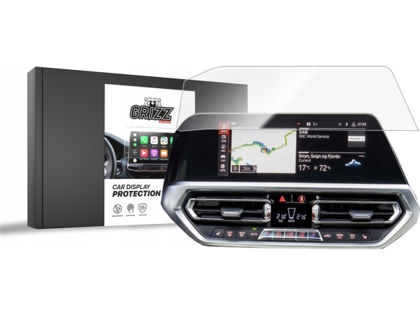 Grizzglass Keramik-Schutzfolie Cardisplay Protection Für Bmw 3 G20 8,8" 2018-2022
