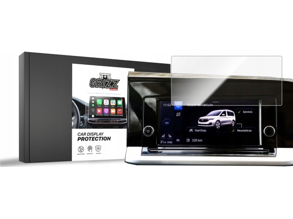 Grizzglass Keramik-Display-Schutz Cardisplay Protection Für Ford Tourneo Connect 4 8,5" 2022