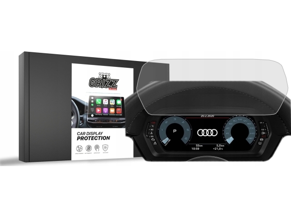 Grizzglass Mat Film Cardisplay Protection Til Audi A3 8Y Virtual Cockpit 10,25" 2020