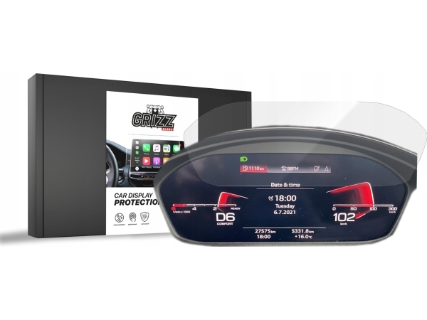 Grizzglass Keramisk Film Grizzglass Cardisplay Protection Til Audi A5 F5 Virtual Cockpit Plus 12,3" 2020