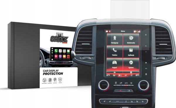 Grizzglass Folia Matowa Grizzglass Cardisplay Protection Do Renault Koleos 2 8,7 Cali 2017