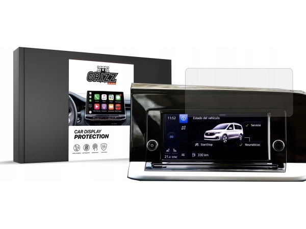 Grizzglass Matte Displayschutzfolie Cardisplay Für Ford Tourneo Connect 4 8,5" 2022