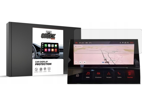Grizzglass Matte Folie Cardisplay Protection Für Peugeot 308 P5 2021