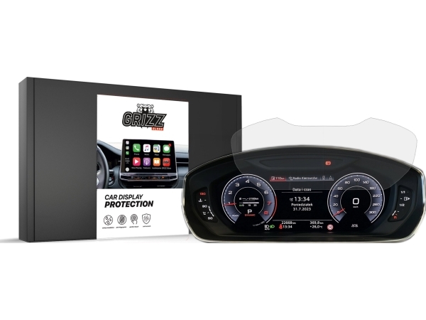 Grizzglass Mat Cardisplay Protection Folie Til Audi Q3 Virtual Cockpit 10,25" 2020