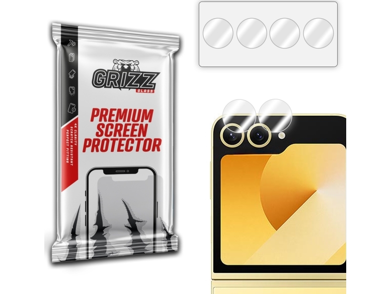 Grizzglass Hybridglass Kameraglas Für Samsung Galaxy Z Flip 6