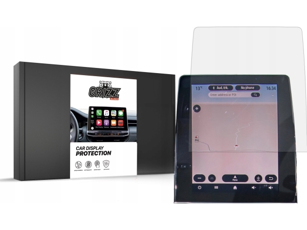Grizzglass Mat Film Cardisplay Protection Til Renault Clio V