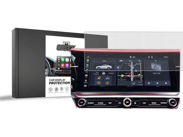 Grizzglass Matte Folie Cardisplay Protection Für Bentley Continental Flying Spur 2019