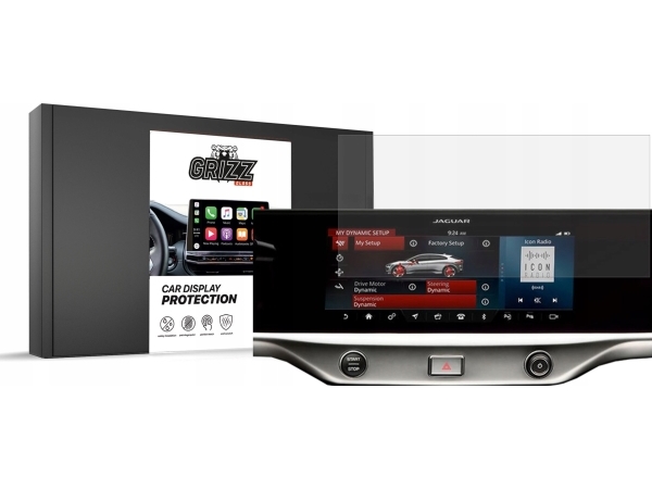 Grizzglass Matte Schutzfolie Cardisplay Für Jaguar I-Pace 2022