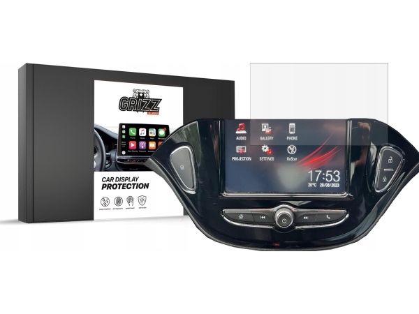 Grizzglass Matte Folie Cardisplay Protection Für Opel Adam 7" 2012-2019