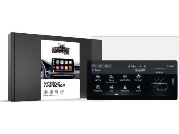 Grizzglass Matte Cardisplay Displayschutzfolie Für Kia Niro