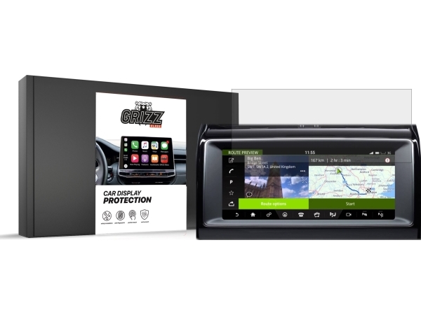 Grizzglass Matte Displayschutzfolie Cardisplay Protection Für Jaguar F-Type 10,2" 2014-2023