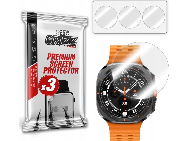 Grizzglass Hydrogel Schutzfolie Hydrofilm Für Samsung Galaxy Watch Ultra