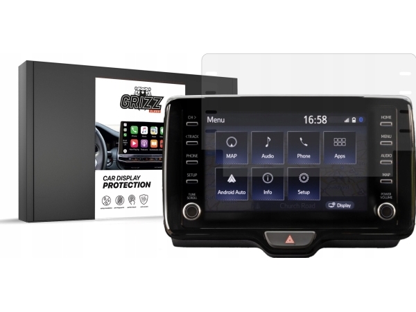 Grizzglass Matte Schutzfolie Cardisplay Für Mazda 2 Hybrid 2022