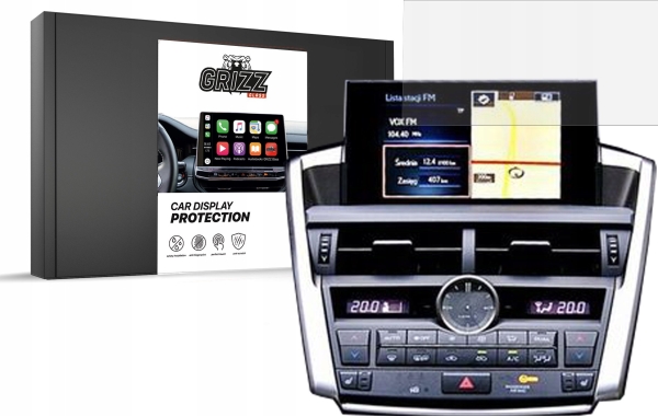 Grizzglass Mattfolie Cardisplay Protection Für Lexus Nx 200T 2016 (Pre-Facelift)