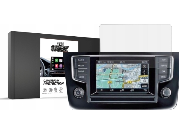 Grizzglass Folia Matowa Grizzglass Cardisplay Protection Do Volkswagen Golf 6 Discover Media 1 Gen.