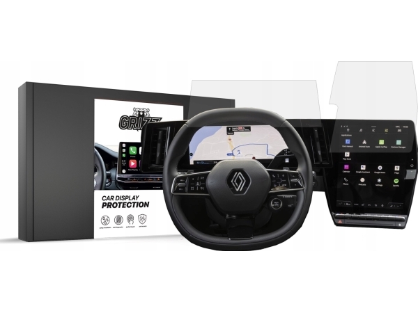 Grizzglass Mat Skærmbeskyttelse Cardisplay Protection Til Renault Austral