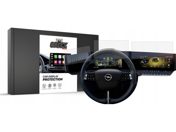 Grizzglass Mat Skærmbeskytter Til Opel Astra L Pure Panel 10" 2021 [2-I-1]