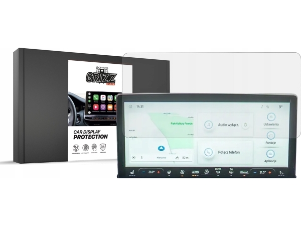 Grizzglass Matte Folie Cardisplay Protection Für Ford Focus 4 Active X 2018