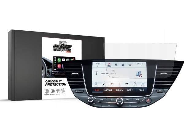 Grizzglass Mat Cardisplay Protection Skærmfolie Til Opel Astra K