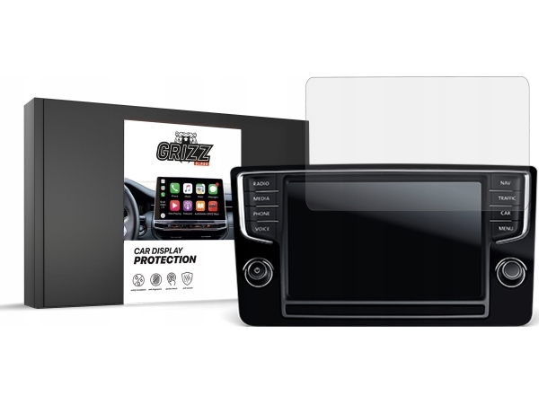 Grizzglass Folia Matowa Grizzglass Cardisplay Protection Do Volkswagen Golf 6 Discover Pro