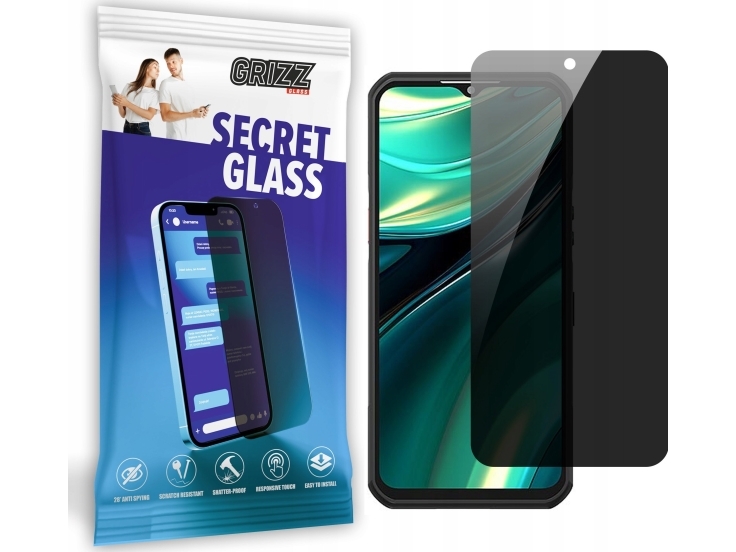 Grizzglass Privatiseringsglas Grizzglass Secretglass Til Oukitel Wp39