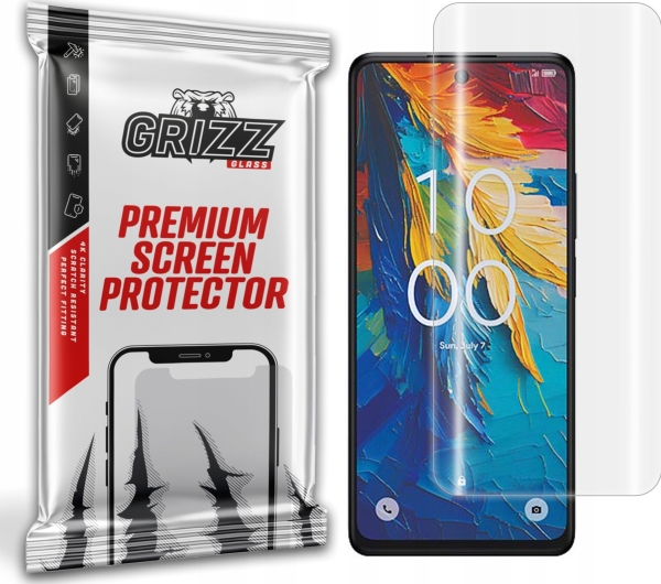 Grizzglass Hydrogel-Film Grizzglass Hydrofilm Til Tcl 50 Xl Nxtpaper