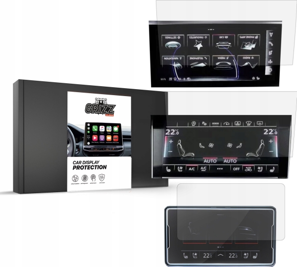 Grizzglass Folia Matowa Grizzglass Cardisplay Protection Do Audi A8 Sline 2022/2023