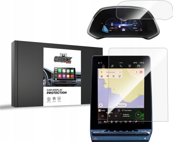 Grizzglass Folia Ceramiczna Grizzglass Cardisplay Protection Do Renault Captur 10,4" 2024 [2W1]