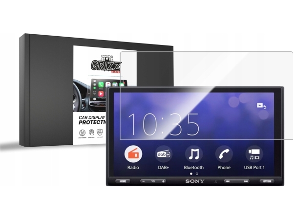 Grizzglass Keramikfolie Cardisplay Protection Für Sony Xav-Ax3250 6,95" 2Din