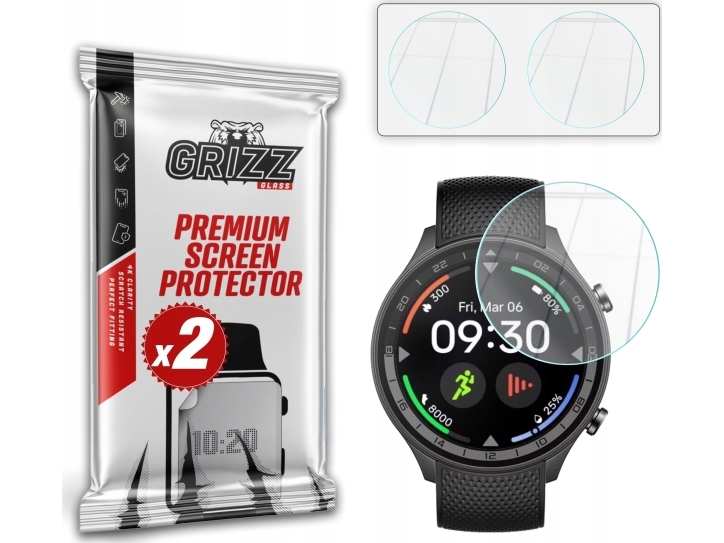 GrizzGlass hybridglas HybridGlass för OnePlus Watch 2R GrizzGlass hybridglas HybridGlass för OnePlus Watch 2R