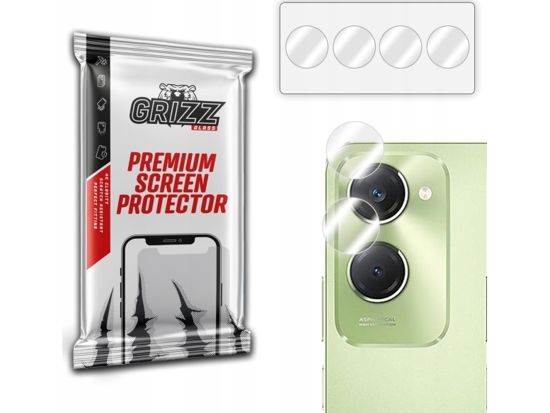 Grizzglass Hybridglass Kameraglas Für Vivo T3 Lite