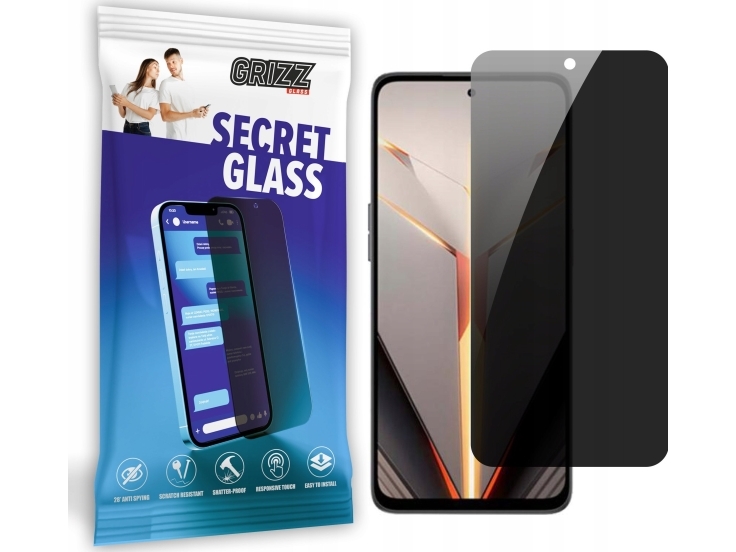 Grizzglass Secretglass Privatlivsglas Til Nubia Neo 2