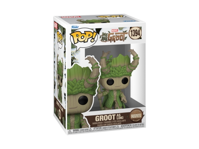 FUNKO POP! Vinilinė figūrėlė: Marvel - Groot as Loki, 9 cm