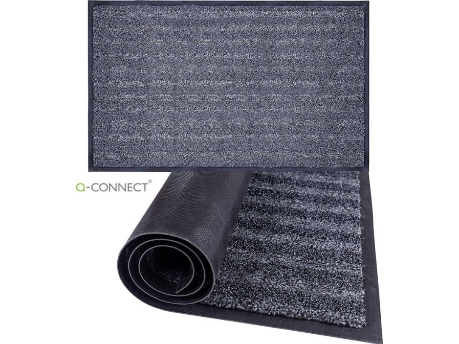 Q-Connect dörrmatta Q-Connect 90x60 cm svart | Huset - Inredning - Dörrmattor | GameStuff