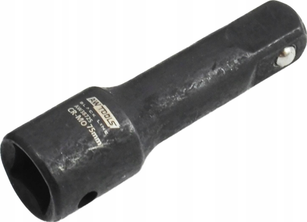 Awtools Awtools Przedluzka 1/2" Slagforlænger 75 Mm Black Line