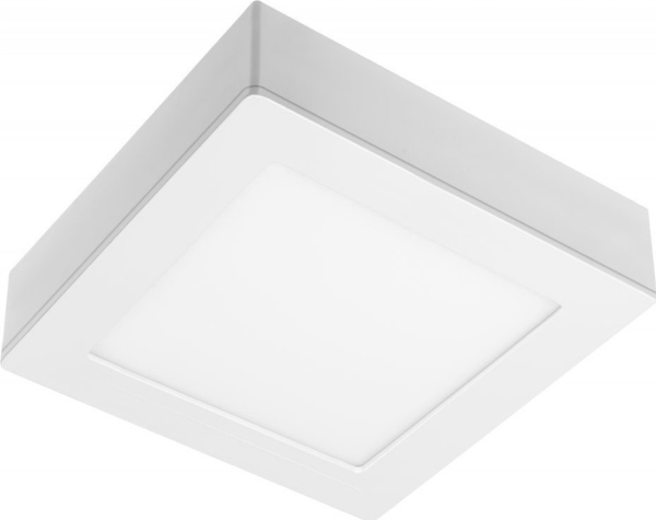 GTV LED-indbygningsarmatur SAMBA 7W 500lm IP40 4000K kvadrat 2w1 LD-SMBKW07W-21