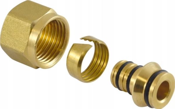 Ferro Klemmringverschraubung 1/2" Für Mehrschichtrohre 16 X 2 Mm