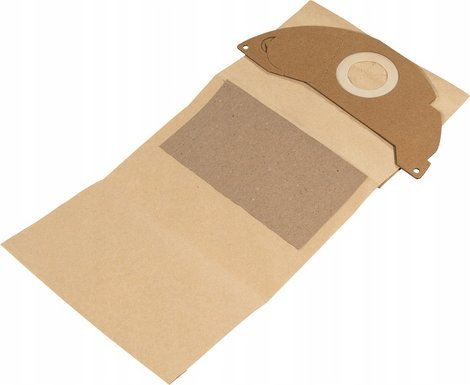 Wadensaugerbeutel Scheppach Worki Papier 15 L, Set 5 Stück