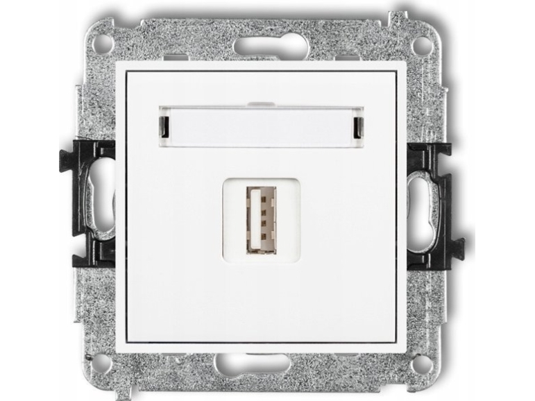 Karlik Usb-Laddare Karlik Mini Mcusb-3 Singel 5V 2A Vit