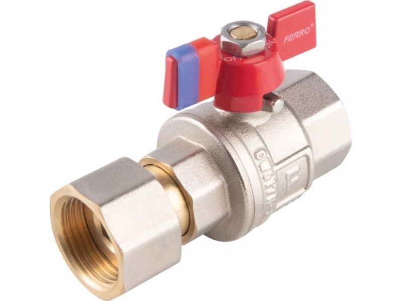 Ferro Kuglehane Med Muffe 1/2" F-Power Kfpm1sg