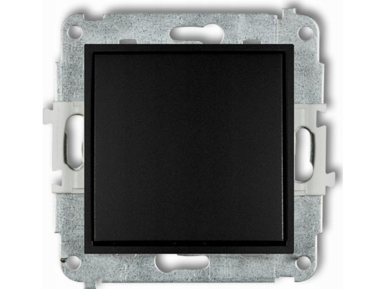 Karlik enpolet afbryder Karlik Icon 12IWP-1 mat sort