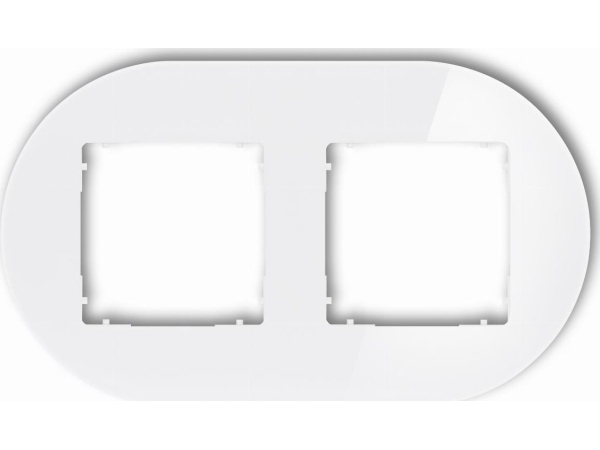 Karlik Dubbelram Karlik Icon 0-0-IRSO-2 universal rund glas effekt vit | Lauritz Knudsen - Övrige El-artiklar (LK) - LK CLICLINE | GameStuff