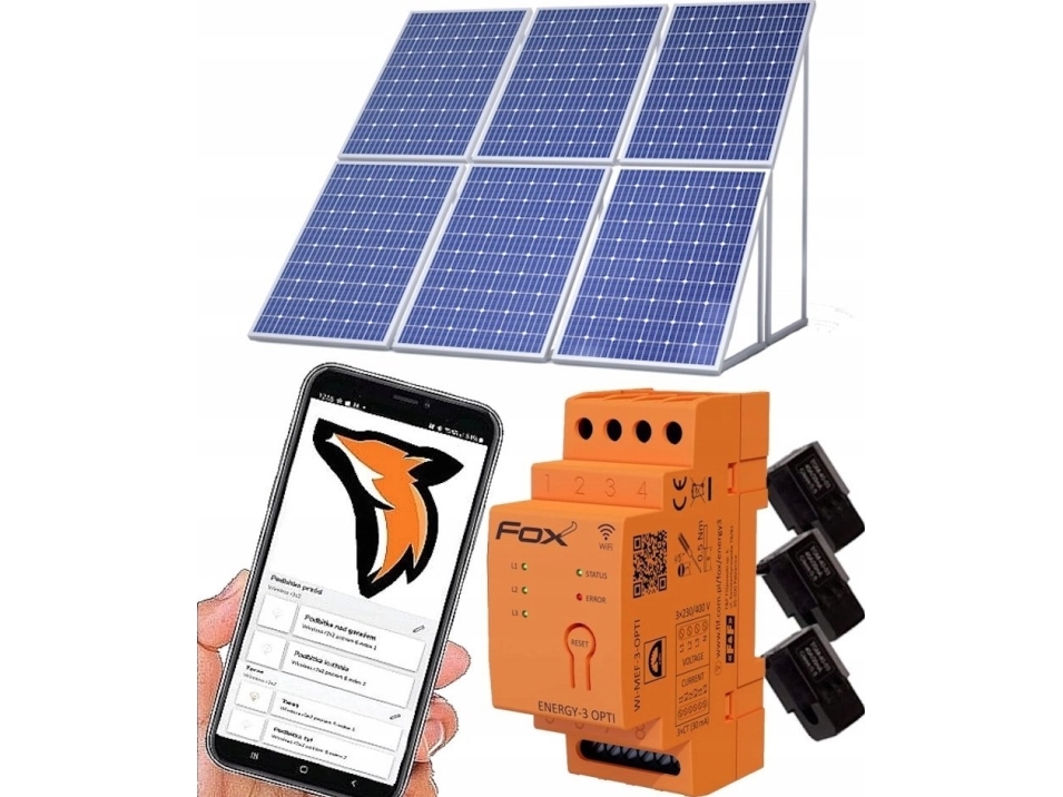 F&F Energiemengenzähler Dreiphasig Energy-3-Opti-100 F&F Wi-Mef-3-Opti-40
