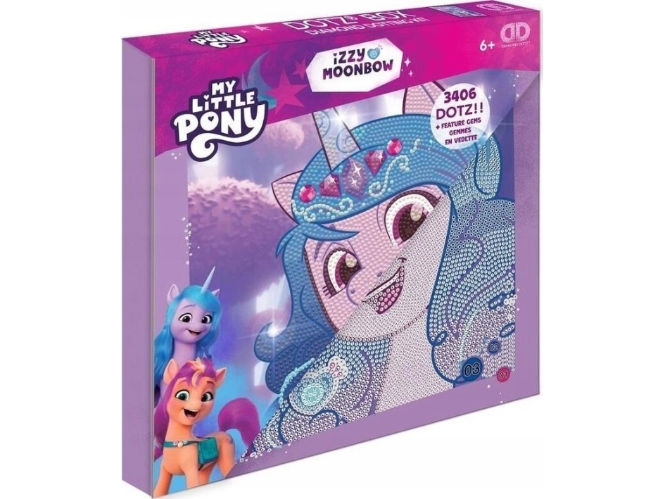 DIAMOND DOTZ DIAMOND DOTZ DOTZ BOX IZZY MOONBOW | Leksaker - Kreativitet - Sy, Sticka & Broderi | GameStuff
