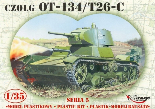 Mirage Models Mirage Bausatz/Klebepanzer Ot-134/T26 S05 35309