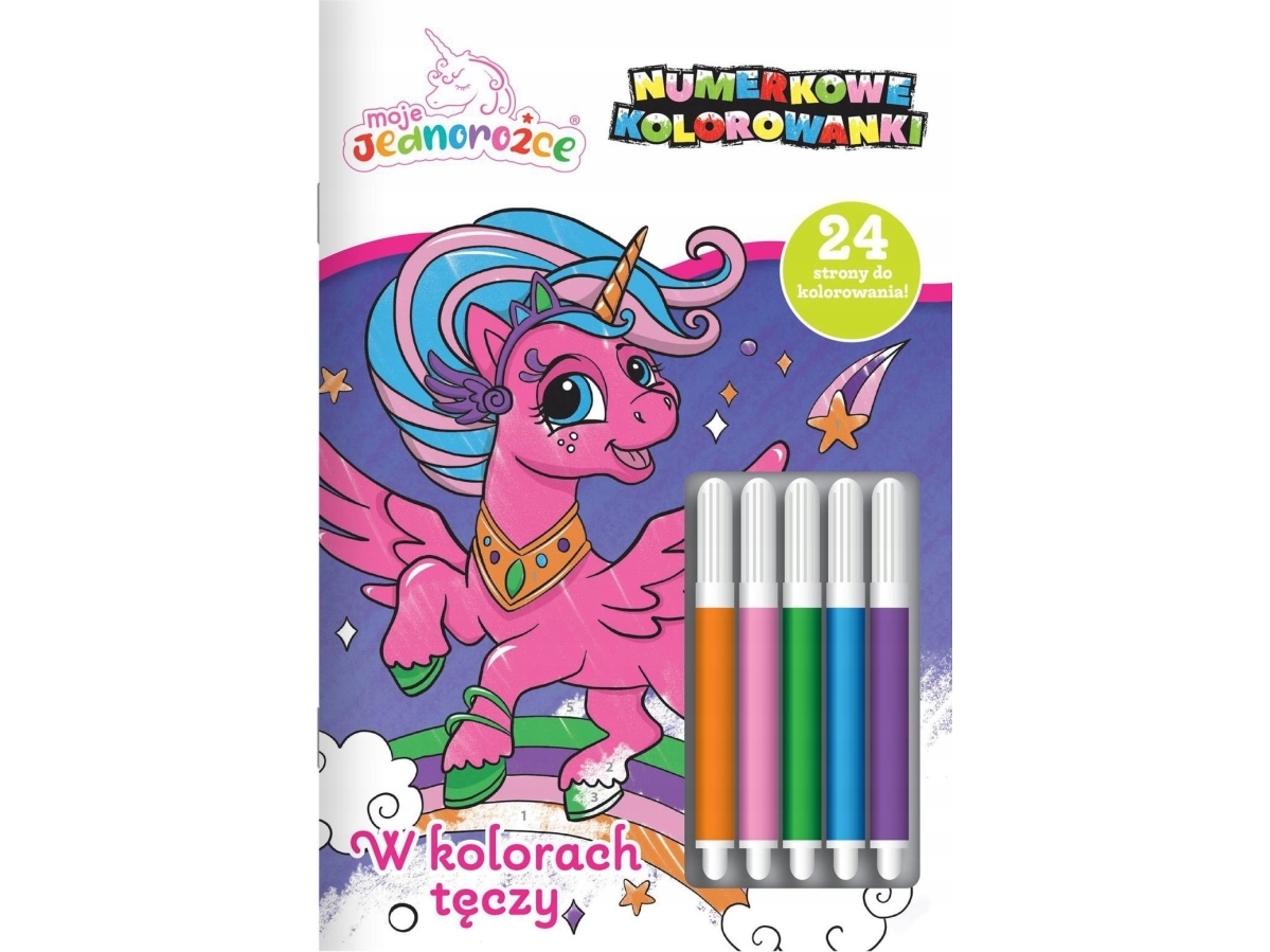 Mine enhjørninger: En malebog med tal (kollektiv indsats)