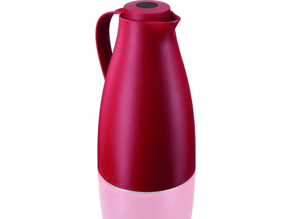 Leifheit 28543 Harmonic Thermoskanne 1L Rot